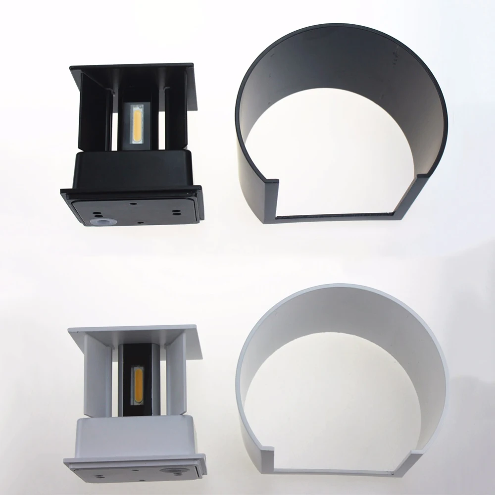 Modern Brief Round Cube Adjustable Surface Mounted Outdoor LED Wall Light Waterproof Wall Sconce Lamp For Corridor Porch ZBW0002