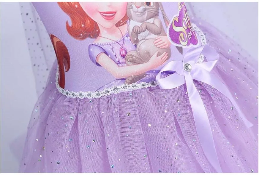 Платье для девочек; костюм принцессы Эльзы и Анны; детское платье; одежда для дня рождения, Рождества, Хэллоуина; Infantil; вечерние платья
