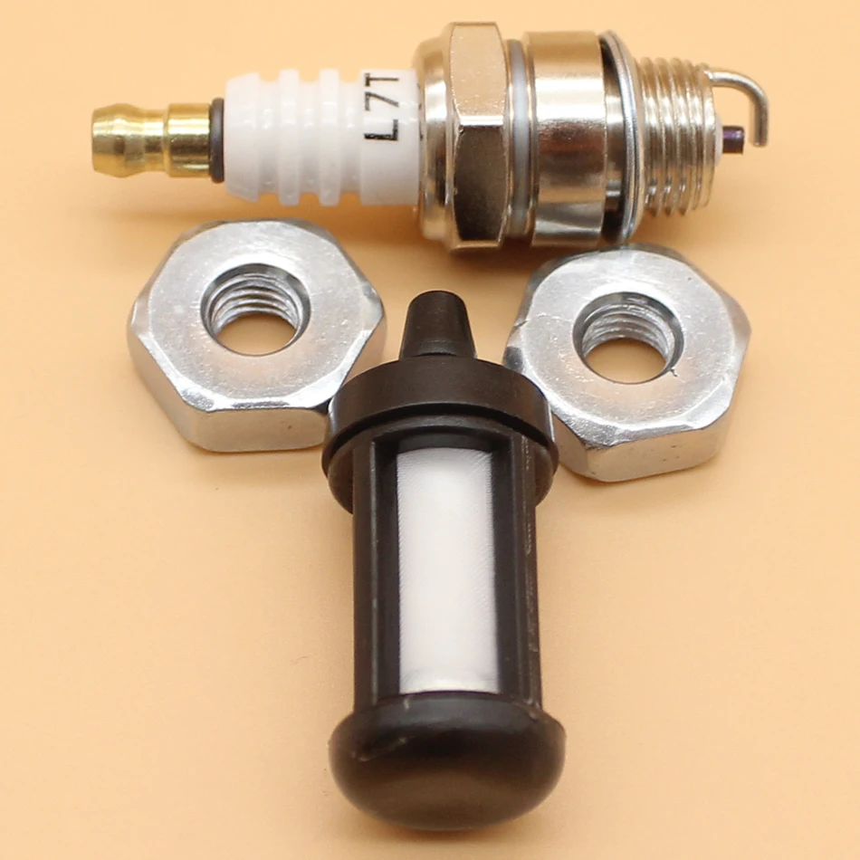 BAR NUT SPARK PLUG FUEL FILTER For ST MS180 MS192T MS170 MS200T MS210 MS230 MS240 MS250 MS260 MS290 MS390 MS441 MS460 CHAINSAW BAR NUT SPARK PLUG FUEL FILTER For ST MS180 MS192T MS170 MS200T MS210 MS230 MS240 MS250 MS260 MS290 MS390 MS441 MS460 CHAINSAW