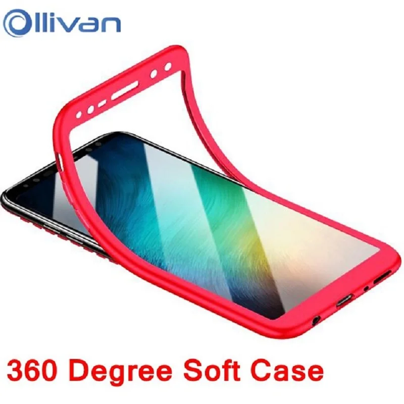 

360 Full Cover Soft TPU Case For Xiaomi Note 7 6 5 Pro Redmi 4X 5A 6A Shockproof Silicone Case For Xiaomi Mi 8 Lite A1 A2 5X 6X