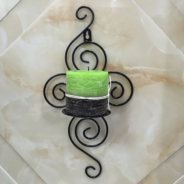 Montaje En La Pared caliente Candelabro Candelabro Salón Cocina Holder