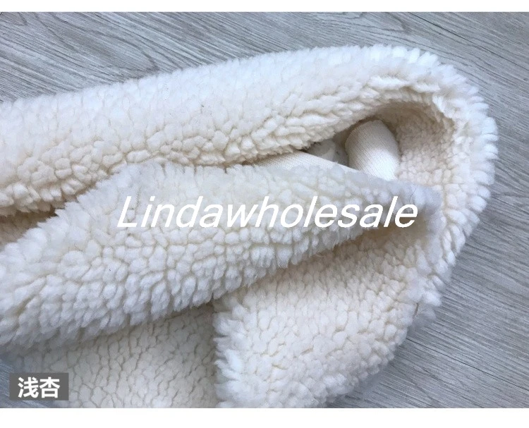Australian Wool Faux Furroll Sheep Plush Fabric New Clothing