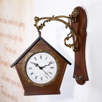 

Digital Double Sided Vintage Wall Clock Digital-watch Pow Patrol Wall Watch Mechanism Secret Stash Relogio Parede Clocks 50ZB268