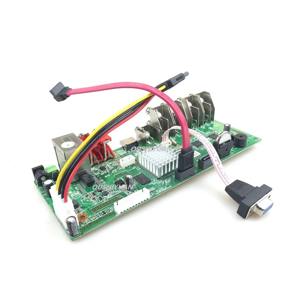 Видеорегистратор H.264 8 каналов 1080N AHD/TVI/CVI/CVBS/ 16 1080P NVR IP 5 в 1 DVR основная плата для