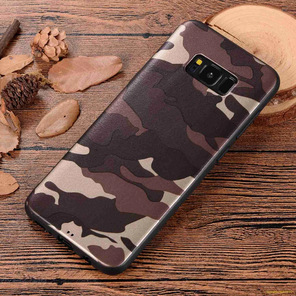 

3 kinds ArmyGreen Camouflage pattern Soft Silicone TPU phone case For Samsung Galaxy Note 8 Note 9 S8 Plus S9 Plus phone cover