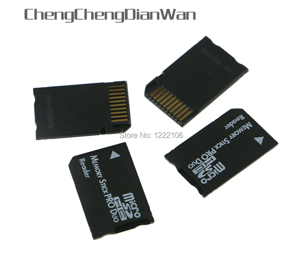 ChengChengDianWan 10 шт. мини микро SD SDHC TF карта памяти MS Pro Duo адаптер преобразователь карты