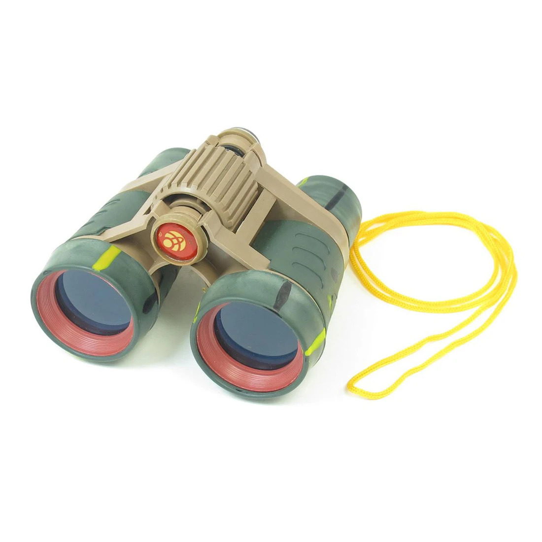 Children Kid Army Green Foldable 3X Binocular Telescope Toyin Toy