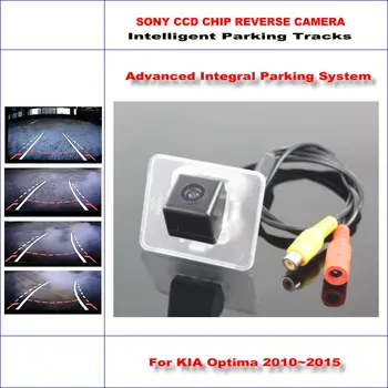 

Intelligent Parking Tracks Car Rear Camera For KIA Optima 2010~2015 Backup Reverse / NTSC RCA AUX HD SONY 580 TV Lines