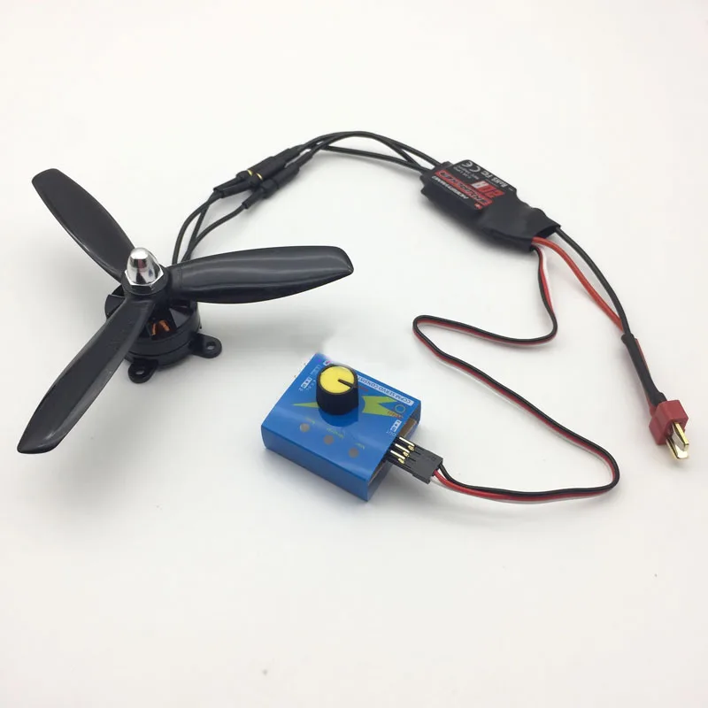 Высокомощный Пропеллер для самолета Skywalker 20A ESC сервопривод 2204 2300KV бесщеточный