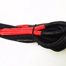 12 мм* 6 м кинетическая веревка для восстановления энергии, двойная плетеная нейлоновая веревка для 4X4 бездорожья