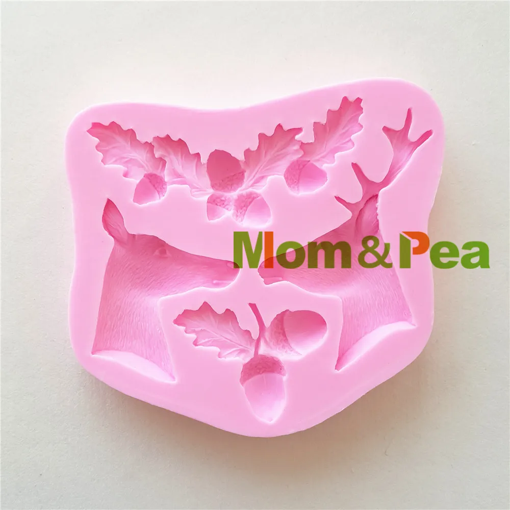 1275 Бесплатная доставка силиконовая форма Mom &amp Pea в виде оленя украшение для торта