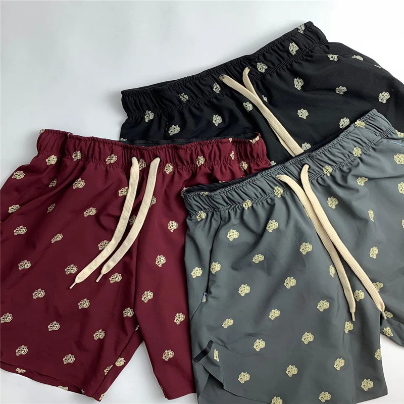 

2019 Newest Summer Solid Color Compression Quick-drying Shorts Men's Sweatpants Gyms Fitness Men Shorts Slim Fit Clothes