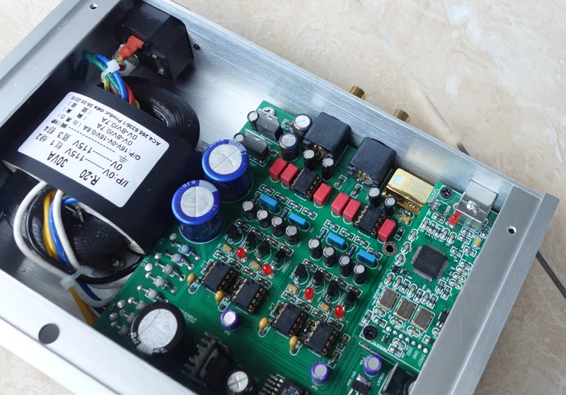 SU3B PC HiFi DAC DSD ES9028PRO / ES9038PRO + OPA604AP XMOS XU208 асинхронный USB декодер усилитель|Усилители