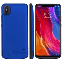 Ударопрочный чехол для Xiaomi mi 8, зарядное устройство, чехол 6000 мАч, USB, чехол для зарядки, задняя крышка, капа, Fundas для Xiao mi 8