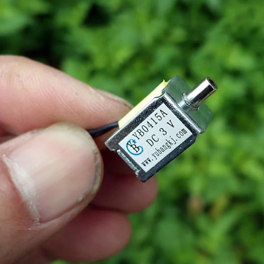 

DC 3V 100mA 0.15W Micro Solenoid Valve Sphygmomanometer Vent Valve Normally Open Air Exhaust Electromagnetic Valve Diameter 3mm