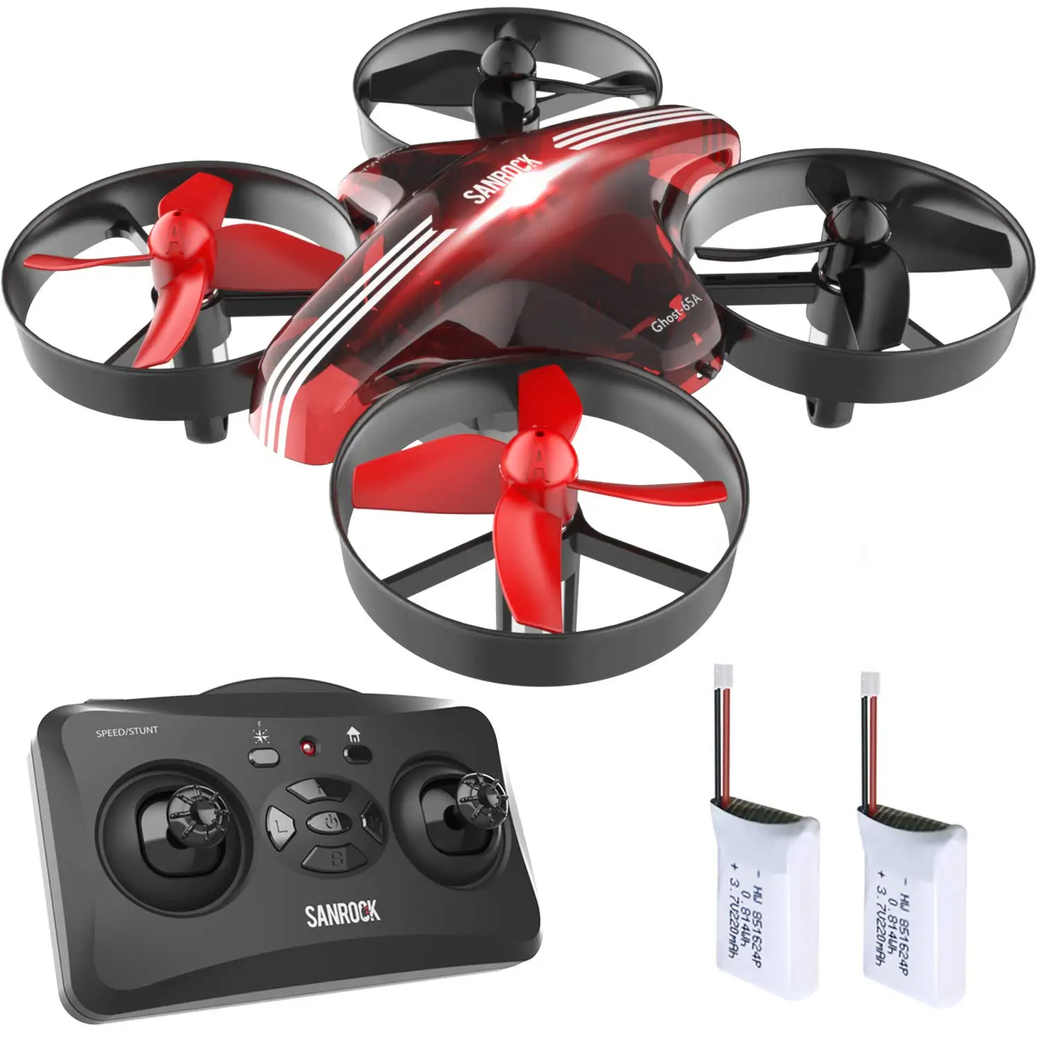 

LY0029 RC Mini Drone Quadcopter with Extra Battery RTF 4 Channel 2.4G 6-Gyro Remote Control Aircraft with Headless Mode for Kid