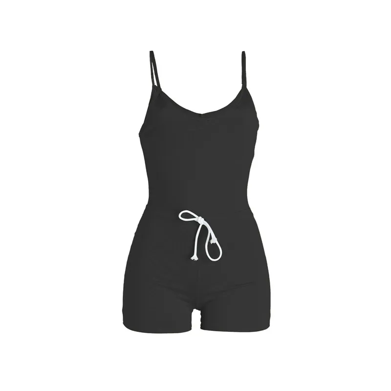 summer sexy spaghetti strap shorts playsuits-16