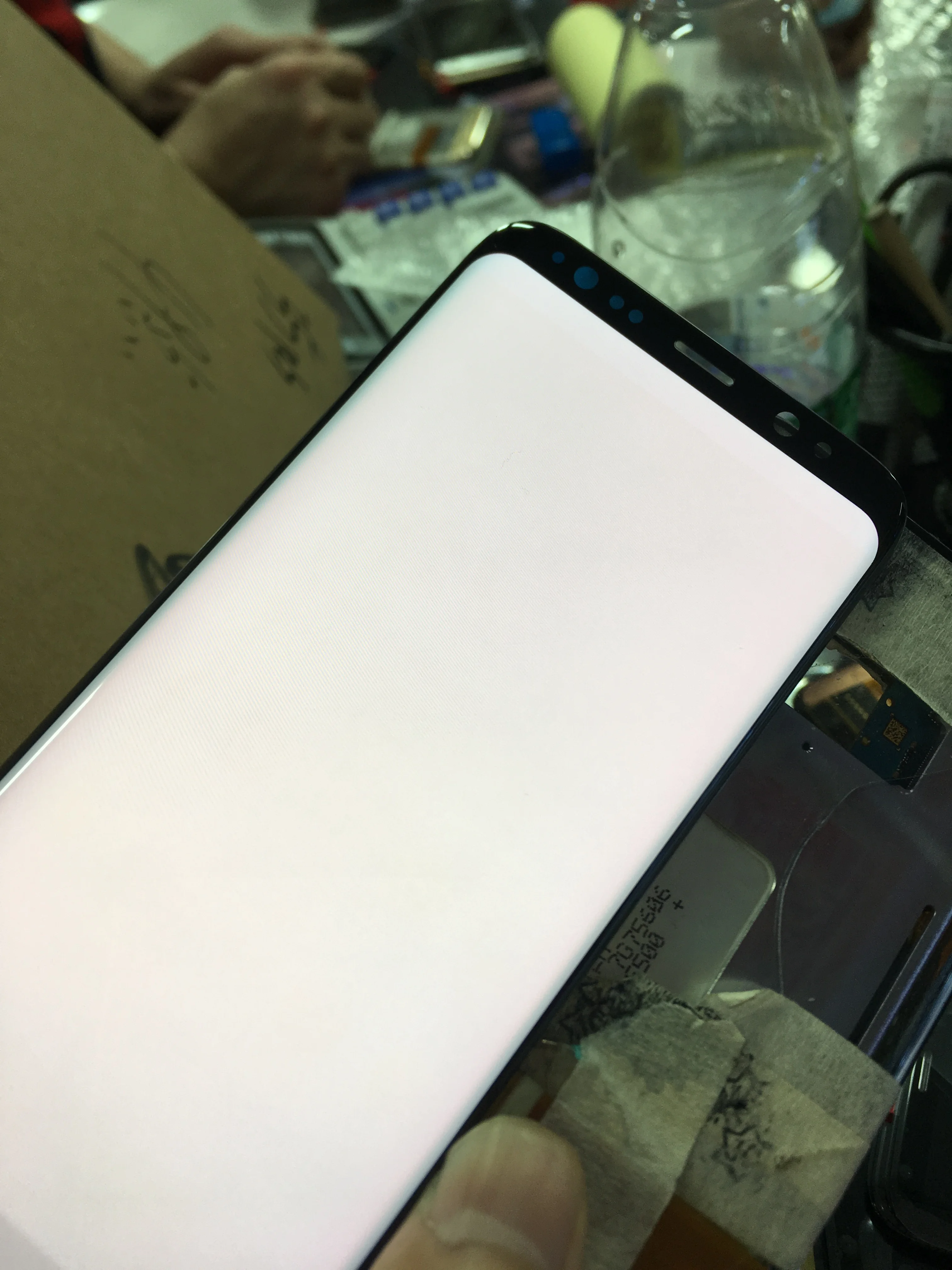 ЖК дисплей Super AMOLED для SAMSUNG S9 Plus G9650 экран Samsung G9600 сенсорный дигитайзер в сборе с