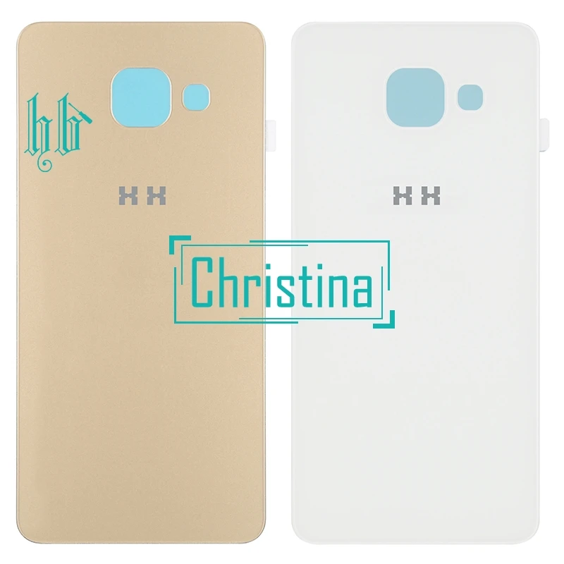 

1pcs HH SM-A310F A310 Housing Glass Cover For Samsung Galaxy A3 2016 Battery Back Cover Case Rear Door Free Shipping