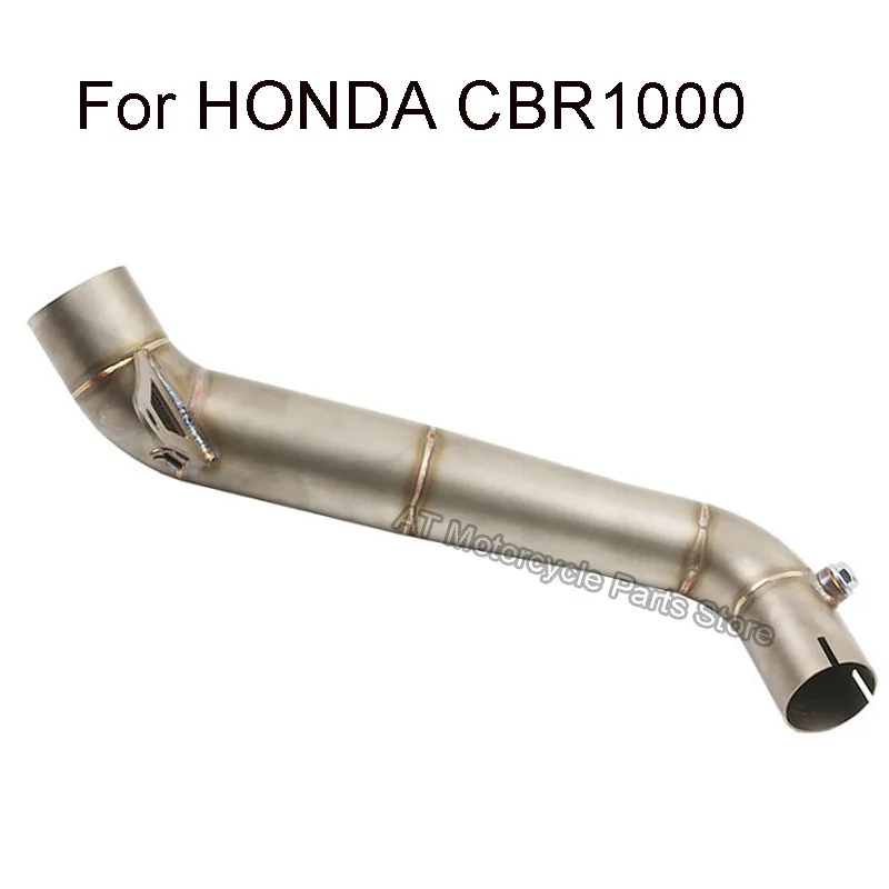 

Выхлопной глушитель для мотоцикла, Соединительная труба, средняя Соединительная труба для HONDA CBR1000 08-16 лет, титановый сплав