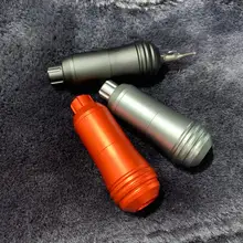 Новинка! Оригинальная роторная Татуировка короткая ручка Machinen с немецким фаульхабером мотор, провод постоянного тока соединение