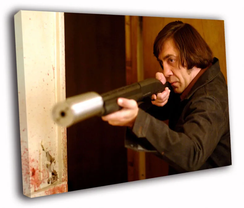

HD Canvas Printings Painting-No Country for Old Men Anton Chigurh Javier Bardem D7722