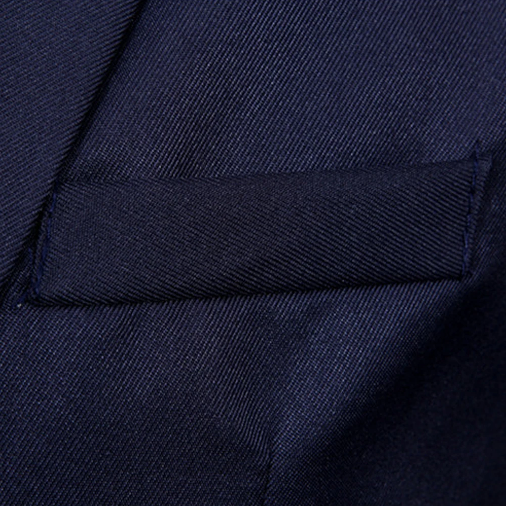 Новинка, модный Мужской приталенный однотонный повседневный костюм пиджак, куртка, верхняя одежда