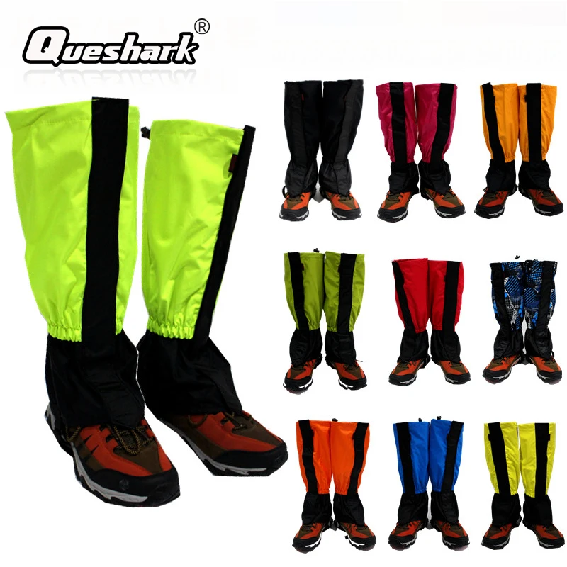 

Outdoor Camping Hiking Climbing Waterproof Snow Legging Gaiters Men Women Trekking Skiing Desert Snow Boots Cycling Shoes Covers