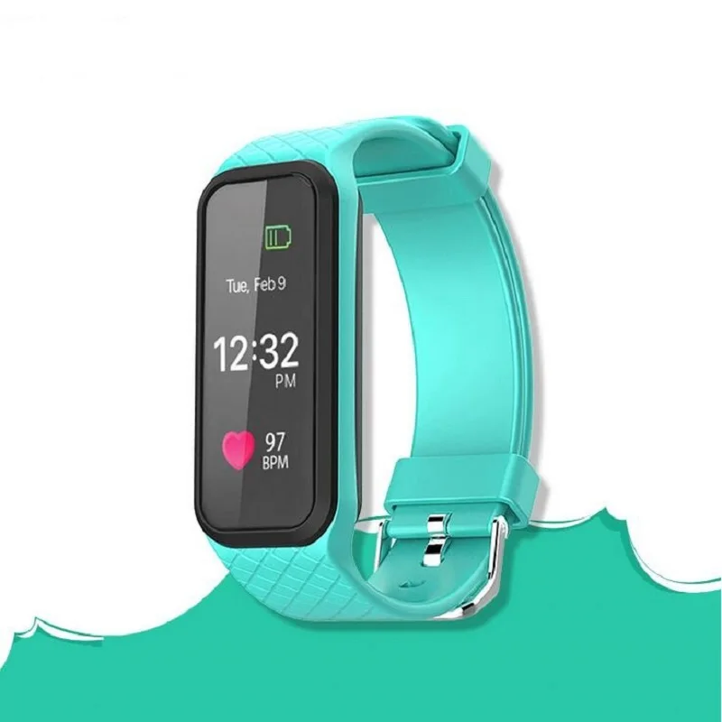 New POTINO L38I Bluetooth Smart Band Dynamic Heart Rate Monitor Full color TFT LCD Screen Smartband
