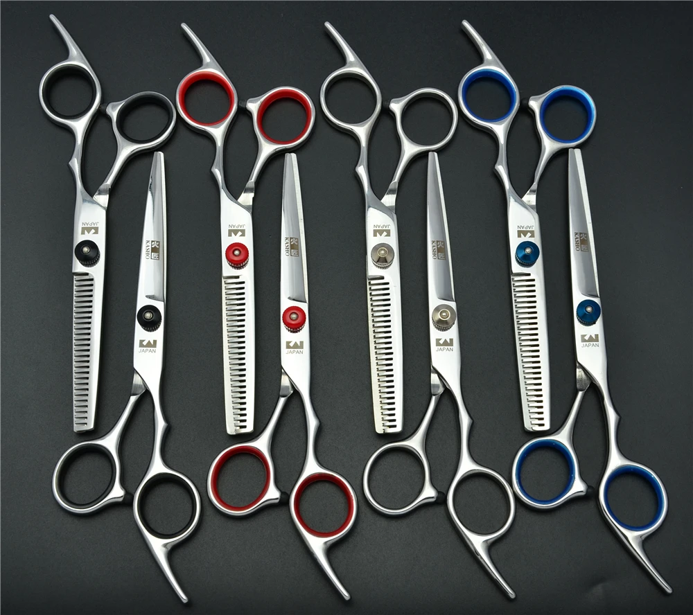 703 6'' Japan Kasho TOP GRADE Hairdressing Scissors 6CR Factory Price