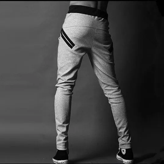 Fashion Men New Sweatpants Sports Trousers Harem Workout Running