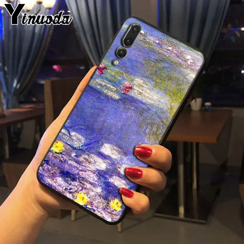 Чехол для телефона Yinuoda Claude Monet Impressionism Painter с узором huawei p20 pro p20lite mate10pro nova