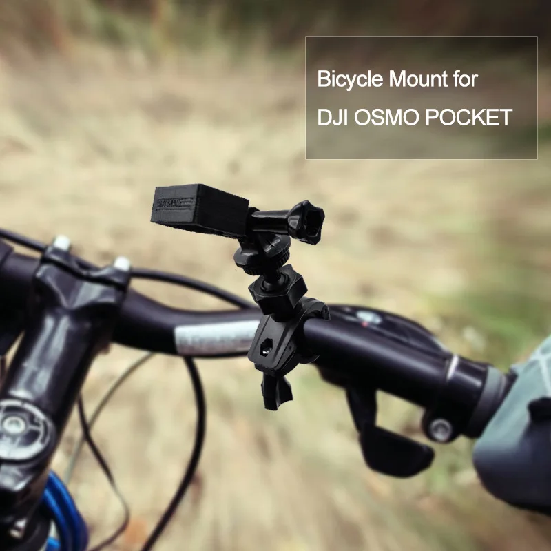 OSMO Pocket Camera mounts Bicycle Motorcycle Bracket Clip for dji osmo Pocket gimbal  Accessories 1 (4)
