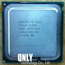 Процессор Intel Xeon E5335 2,0 ГГц/8 м/1333 LGA771 Core 2 Quad cpu работает на материнской плате LGA 775 2 штуки бесплатно