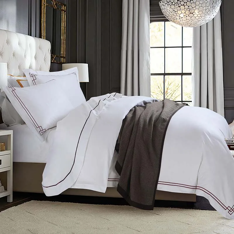 US $105.04 Tencel Embroidery Oriental Bedding sets King Queen size Bed set Duvet cover set Bedsheet Wholesale luxury jacquard style