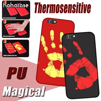 

500pcs Physical Thermal Sensor Discoloration Case For iPhone 11 Pro Max XS XR X 8 7 6 6S Plus 5 5S Sensitive Cover Magic Cases