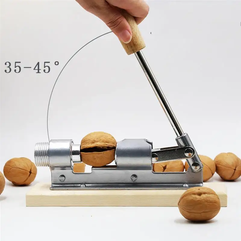 

Manual Nut Cracker Pecan Cracker Nutcracker Heavy Duty Stainless Steel Nut Sheller Nut Opener Opex for Home Kitchen Vegetables