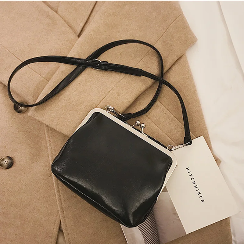 women bags vintage PU leather bag (12)