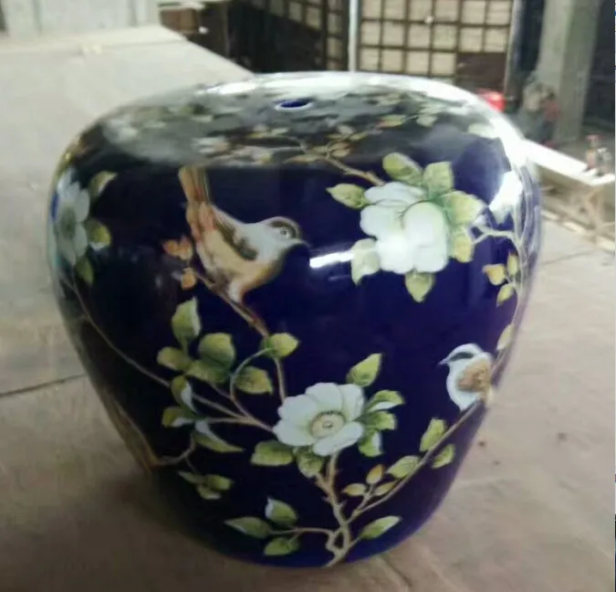 In shoes stool ceramic drum stool home furnishing articles stool