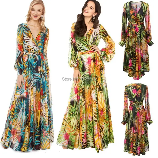 Long Sleeve Maxi Dress Patterns