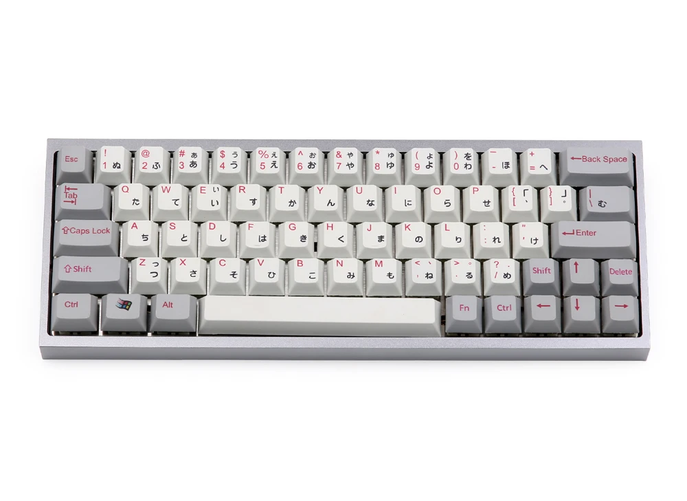 Японский keycap PBT meterial Dye-sub ключи для GK64 mehcnaical клавиатуры