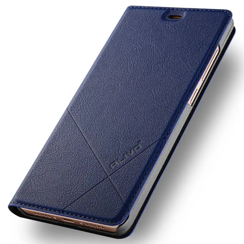 Брендовый кожаный чехол кошелек ALIVO для Xiaomi Redmi 4X Note5 5 plus 6a 6Pro 8se 3 S откидной Чехол с