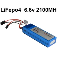 6.6 V 2100 mah batterie au lithium pack LiFepo4 batterie 20C 2 S puissance batterie pour drones air modèle batterie puissance Futata connecteur