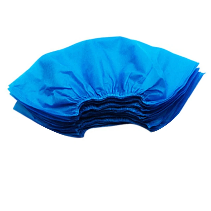 100 Pcs Medical Waterproof Boot Covers Plastic Disposable Shoe Covers Overshoes Rain Shoe Covers Mud-proof