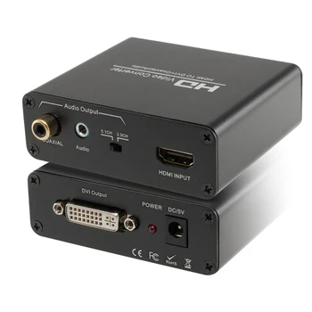 

HDMI to DVI converter to connect the HDMI output from PS3,Blue ray DVD or else Video equipments to the DVI input of the monito