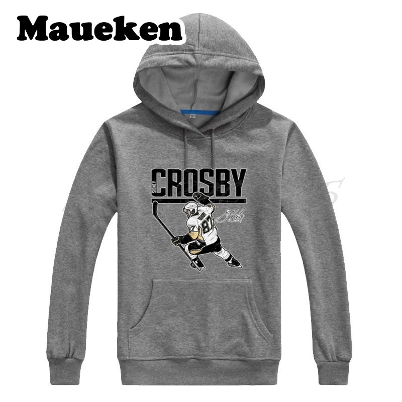 Мужские толстовки Канада Sid Sidney Crosby 87 Толстовки с капюшоном толстые для фанатов
