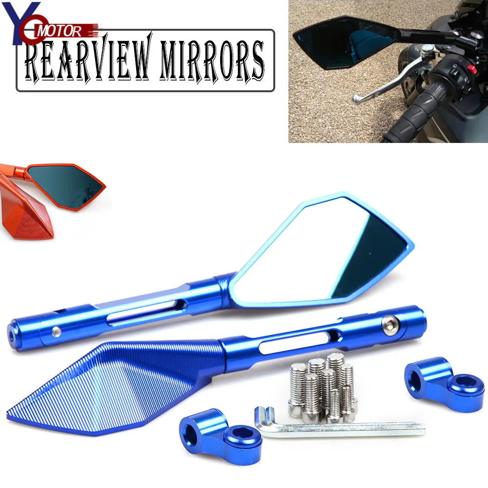 

FOR YAMAHA FZ09 MT-09 FZ07 MT-07 FZ-10 MT-10 Motorcycle mirror side Rearview For Suzuki SV650 GSR750 kawasaki z750 KTM Honda BMW