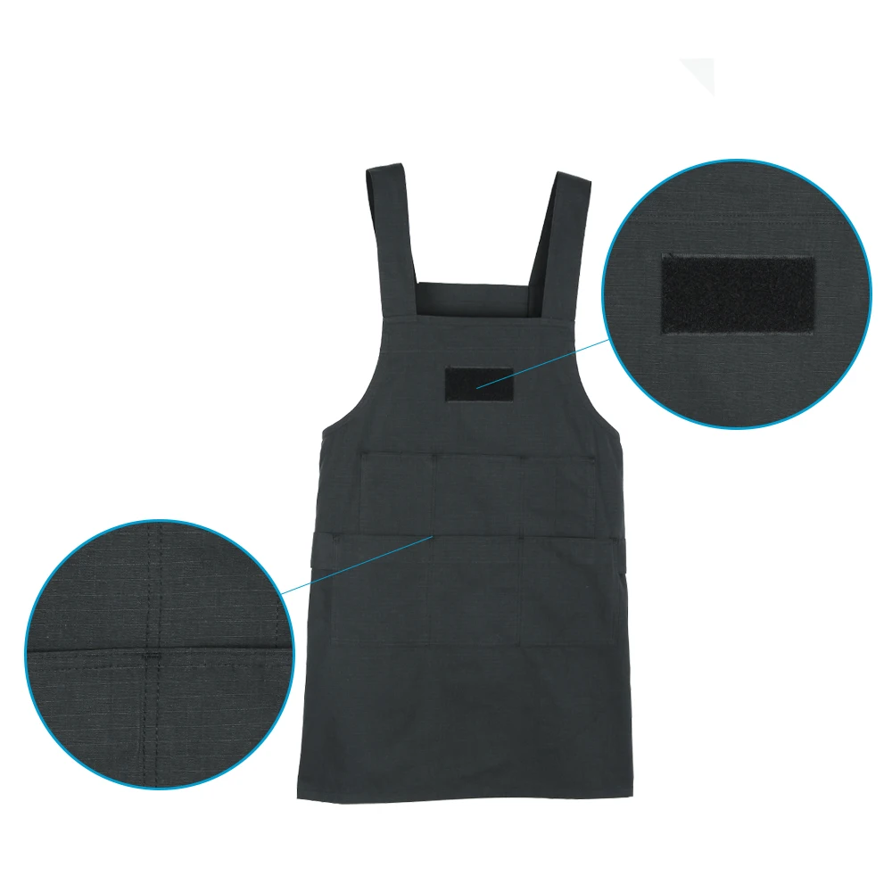 Tactical Work Apron Durable Tooling Apron with Pockets Quick Release Buckle Nylon Aprons Tactical Work Apron Durable Tooling Apron with Pockets Quick Release Buckle Nylon Aprons