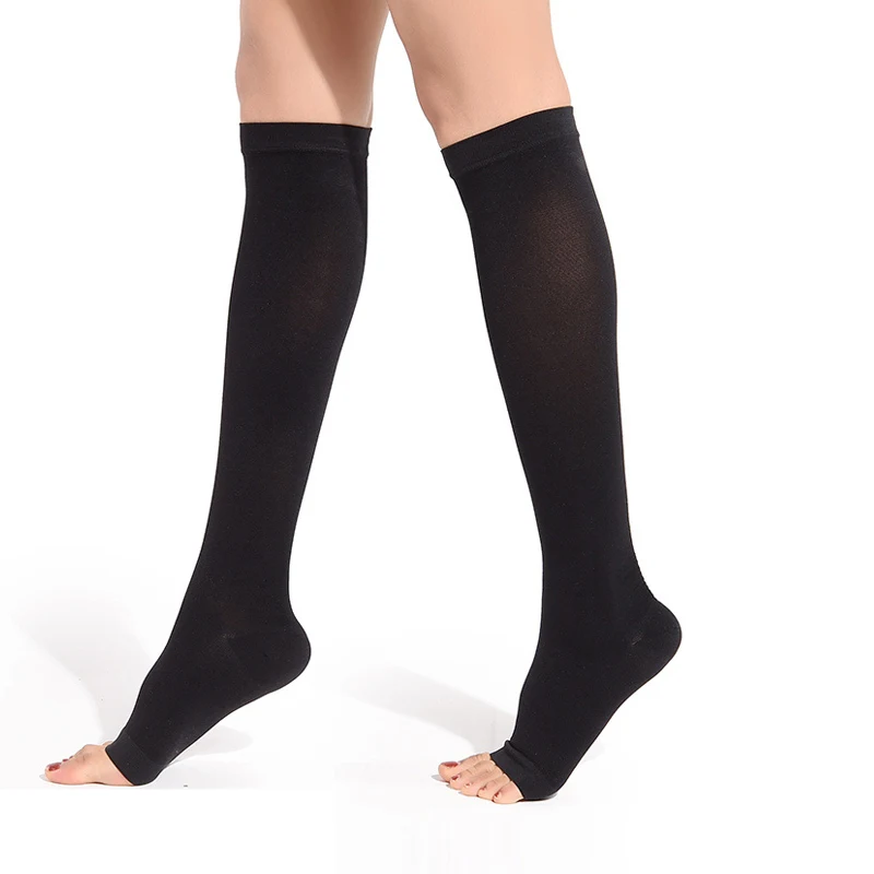 Level 2 Blew Knee Medical Varicose Veins Socks 22 32mmHg Pressure