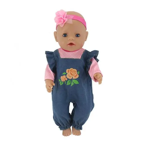 Костюм Куклы для отдыха Одежда подходит 17 дюймов 43 см кукольная одежда аксессуары для новорожденных кукла костюм для ребенка день рождения фестиваль подарок - Цвет: 4